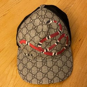 King snake print Supreme baseball hat